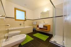 Appartamenti Fuchsmaurer - Bagno del bilocale